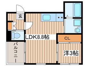 仮)ハーモニーテラス内浜町の物件間取画像